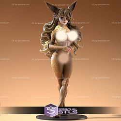 Shiny Eva Eevee Pokemon Girl 3D Printer Files