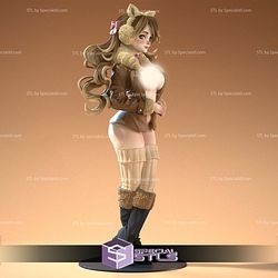 Shiny Eva Eevee Pokemon Girl 3D Printer Files