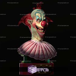 Slim Killer Klowns Outer Space Bust 3D Printer Files