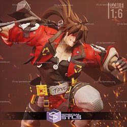 Sol Badguy Guilty Gear 3D Printer Files