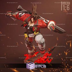 Sol Badguy Guilty Gear 3D Printer Files