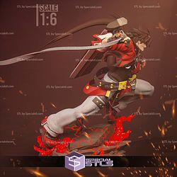 Sol Badguy Guilty Gear 3D Printer Files
