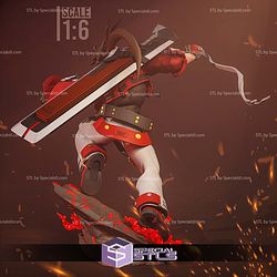 Sol Badguy Guilty Gear 3D Printer Files