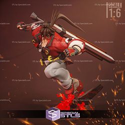 Sol Badguy Guilty Gear 3D Printer Files