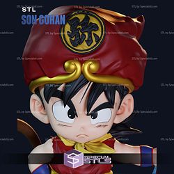 Son Gohan Monkey King Chibi 3D Printer Files