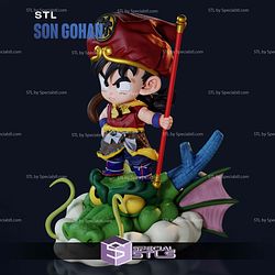 Son Gohan Monkey King Chibi 3D Printer Files