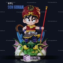 Son Gohan Monkey King Chibi 3D Printer Files
