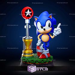 Sonic The Hedgehog Classic 3D Printer Files