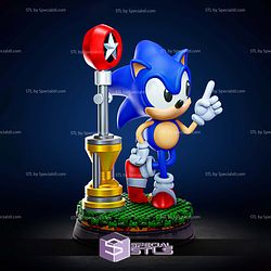Sonic The Hedgehog Classic 3D Printer Files