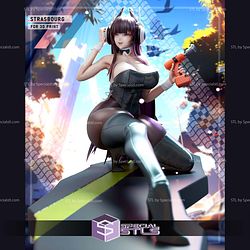 Strasbourg Azur Lane Guardian of Honor 3D Printer Files