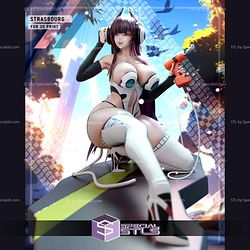 Strasbourg Azur Lane Guardian of Honor 3D Printer Files