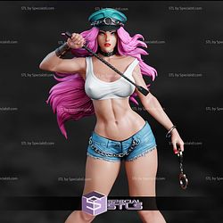Street Fighter Poison Police 3D Printer Files