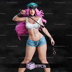 Street Fighter Poison Police 3D Printer Files