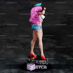 Street Fighter Poison Police 3D Printer Files