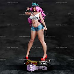 Street Fighter Poison Police 3D Printer Files