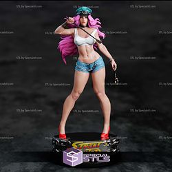 Street Fighter Poison Police 3D Printer Files