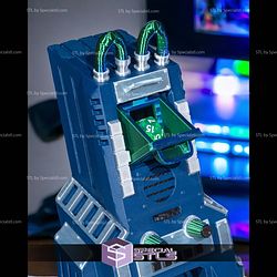 Super Basic STL Control Panel Dice Tower