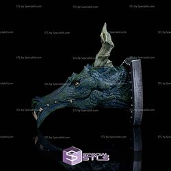Super Basic STL False Dragon Trophy