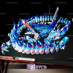 Super Basic STL Flexi Mech Dragon