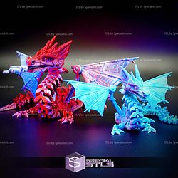 Super Basic STL Flexi Mech Dragon