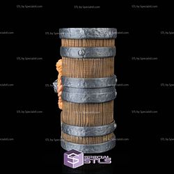 Super Basic STL Keg of Fate Dice Tower Box