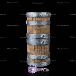 Super Basic STL Keg of Fate Dice Tower Box