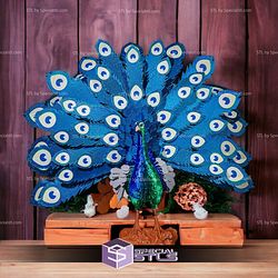 Super Basic STL Mayura the Peafowl