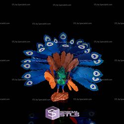 Super Basic STL Mayura the Peafowl