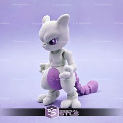 Super Basic STL Mewtwo Flexi