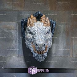 Super Basic STL Polar Dragon Trophy