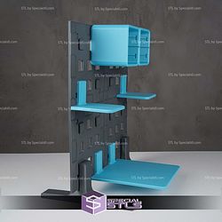 Super Basic STL Showcase Standing Display