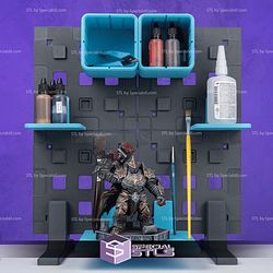 Super Basic STL Showcase Standing Display