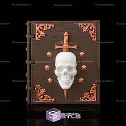 Super Basic STL Slayers Codex Dice Box Tray