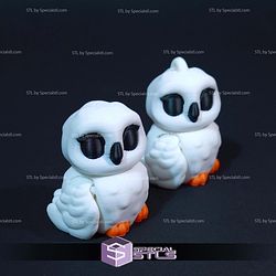 Super Basic STL Snowy Owl Flexi