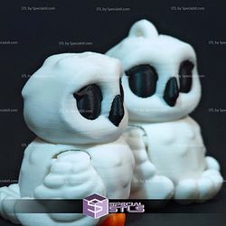 Super Basic STL Snowy Owl Flexi