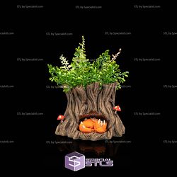 Super Basic STL Snuggle Stump Planter