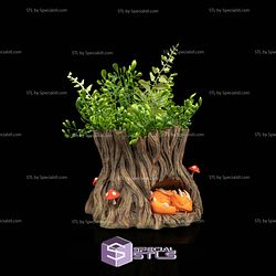 Super Basic STL Snuggle Stump Planter