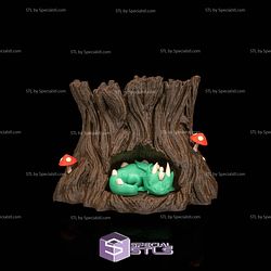 Super Basic STL Snuggle Stump Planter