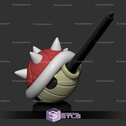 Super Basic STL Spiny Shell Mario Bross Pen Holder