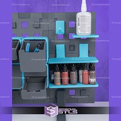 Super Basic STL Stand Up Standing Organizer