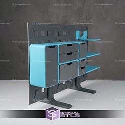 Super Basic STL Stand Up Standing Organizer