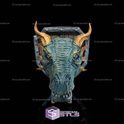 Super Basic STL Western Dragon Trophy