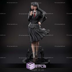 Tomie Creepy School Girl 3D Printer Files