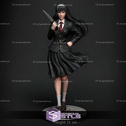Tomie Creepy School Girl 3D Printer Files