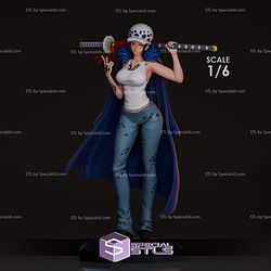 Trafalgar Law Girl Version 3D Printer Files