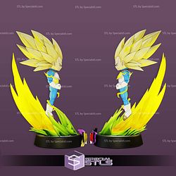 Vegeta Super Saiyan 3 Daima Chibi 3D Printer Files