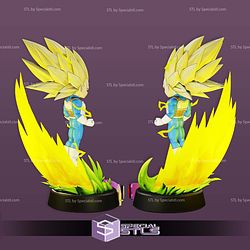 Vegeta Super Saiyan 3 Daima Chibi 3D Printer Files