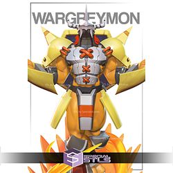 Wargreymon Digimon V3 3D Printer Files