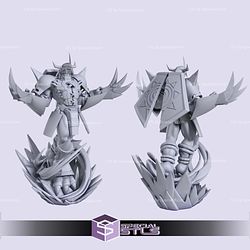Wargreymon Digimon V3 3D Printer Files