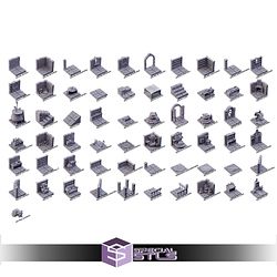 Wizard Home Set Death x Tiles Miniatures